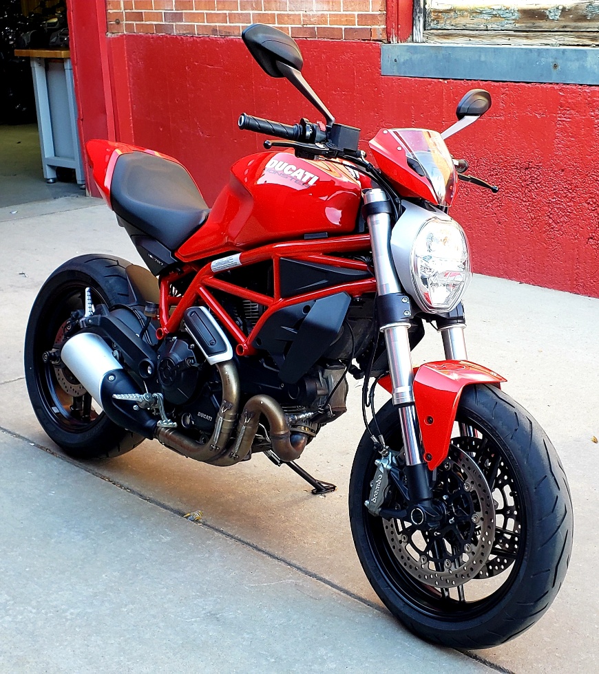 2018 ducati monster 797 plus