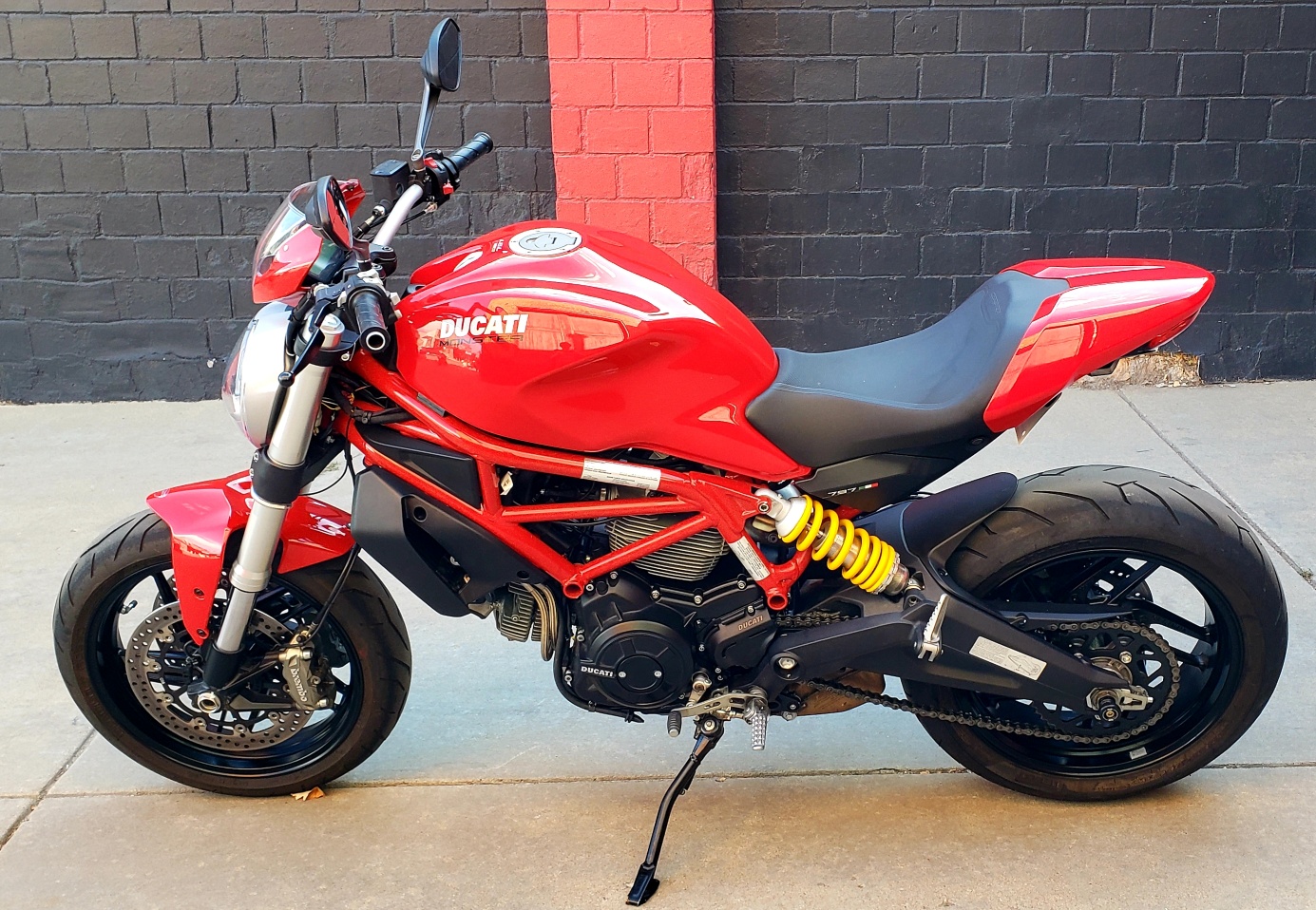 Pre-Owned 2018 DUCATI MONSTER 797 PLUS RED Motorcycle in Denver #1987 ...