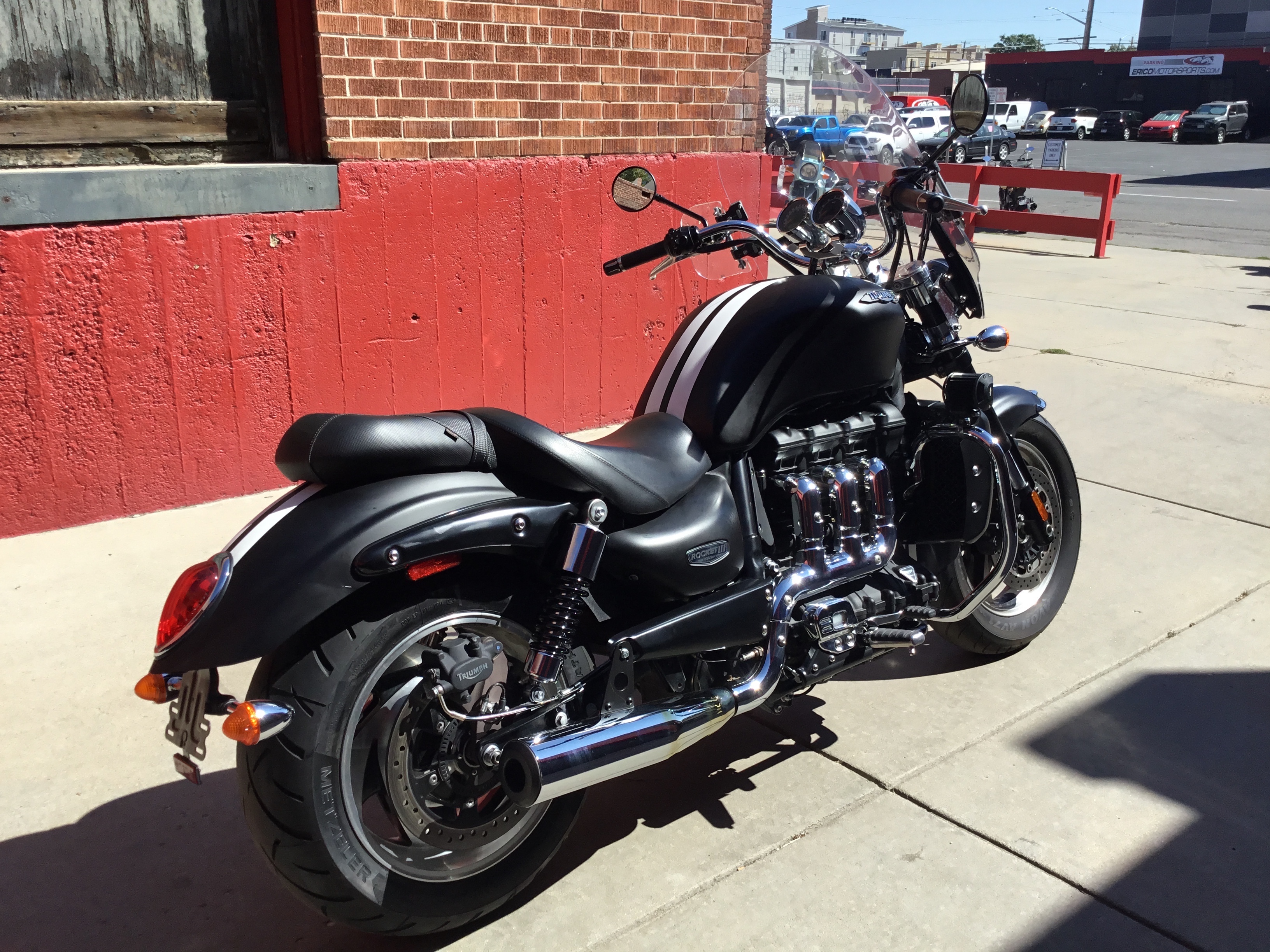 Pre-Owned 2016 TRIUMPH ROCKET III ROADSTER MATTE Motorcycle in Denver