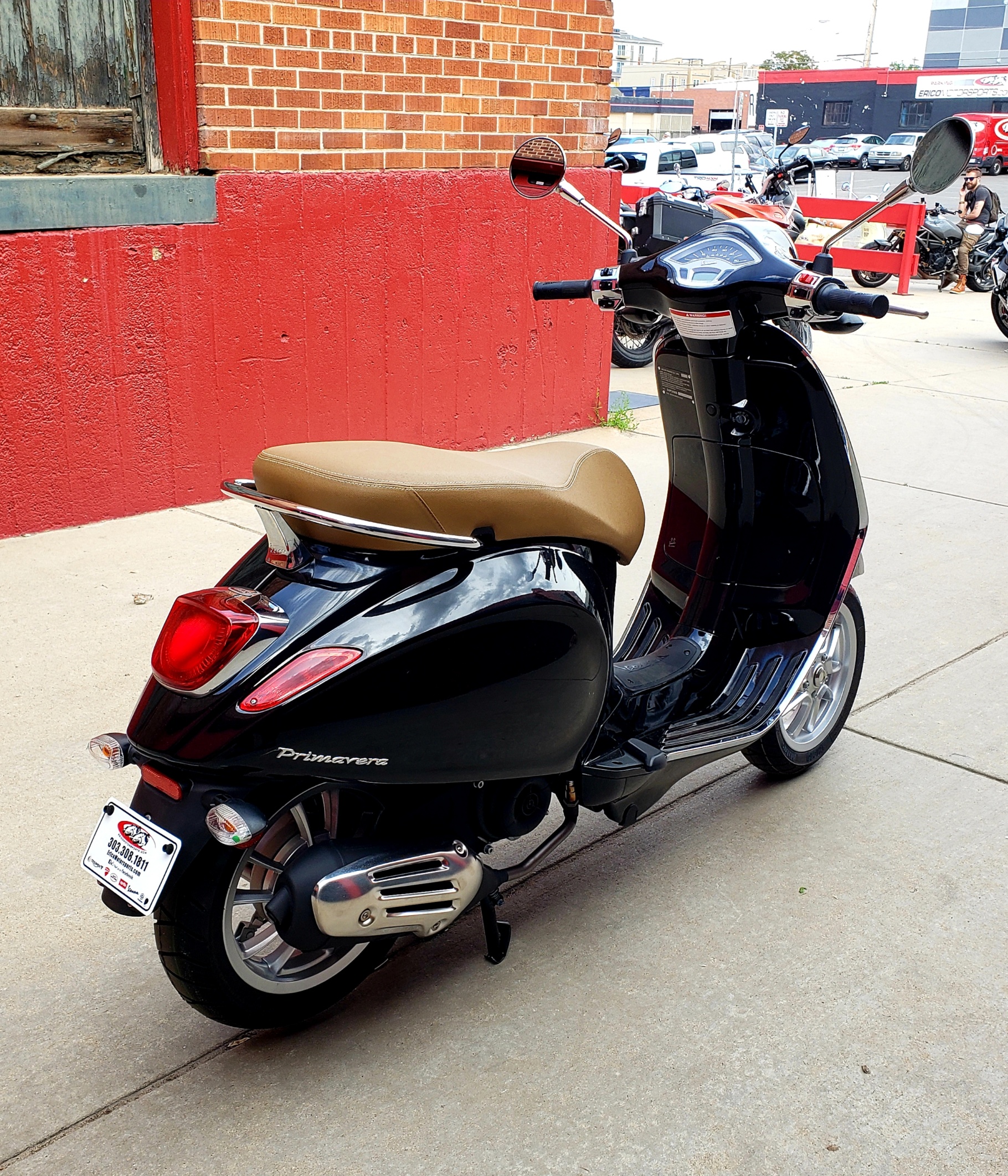 New 2020 VESPA PRIMAVERA 50 Scooter in Denver 19V16 Erico Motorsports