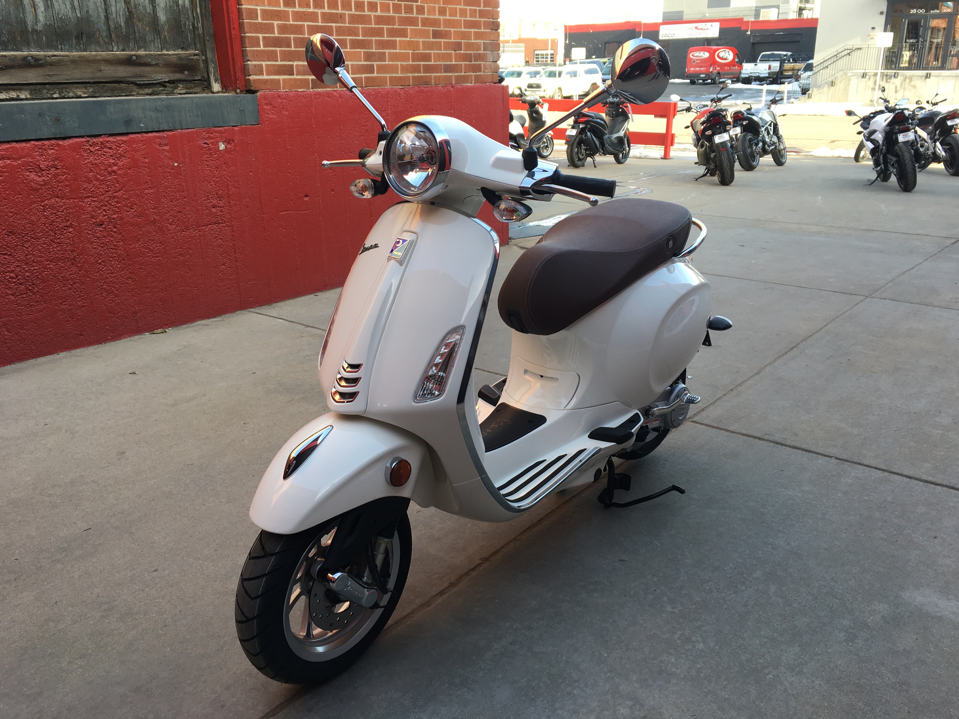 New 2020 VESPA PRIMAVERA 50 TOP CASE Scooter In Denver #19V35 | Erico ...