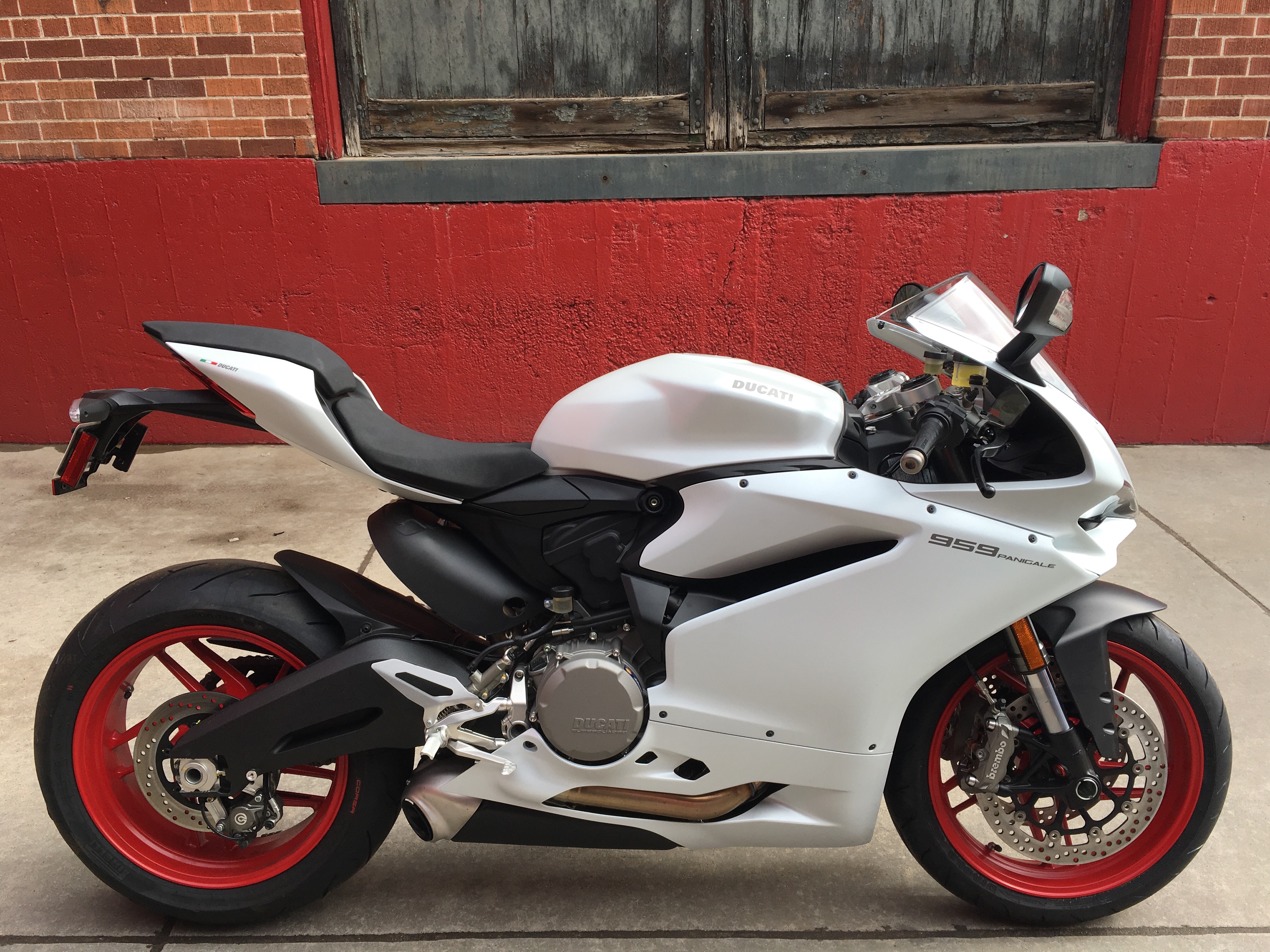 New 2019 DUCATI PANIGALE 959 WHITE Motorcycle in Denver #19D15 | Erico ...