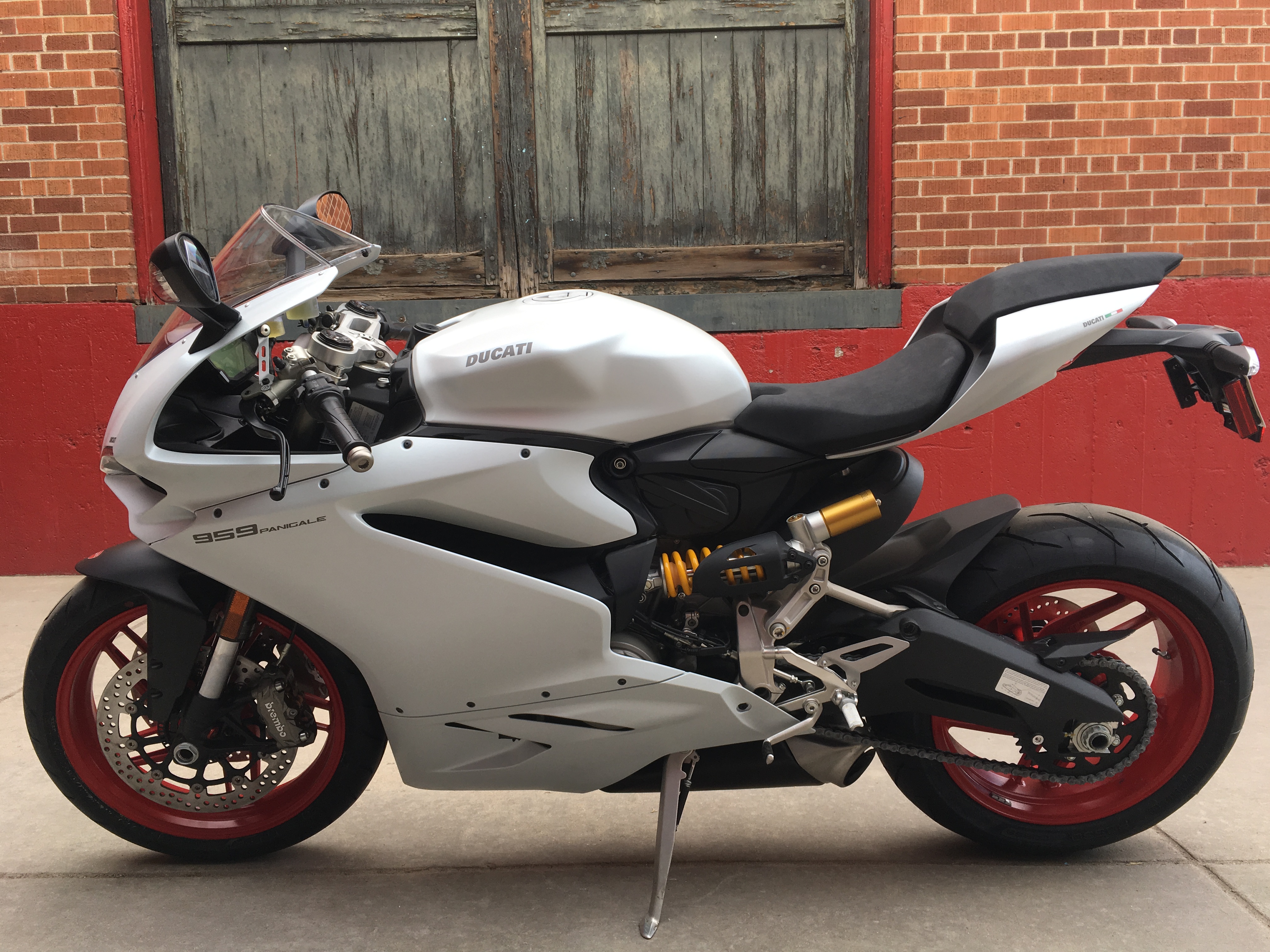 New 2019 DUCATI PANIGALE 959 WHITE Motorcycle in Denver #19D05 | Erico ...