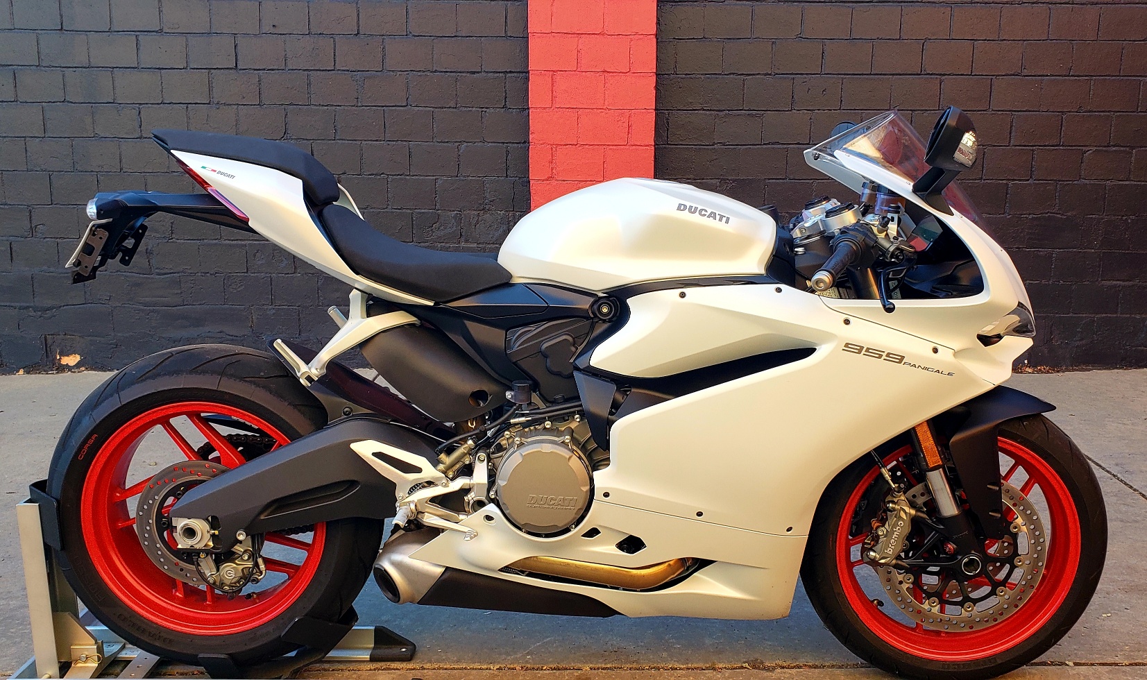 New 2019 DUCATI PANIGALE 959 WHITE Motorcycle in Denver #19D15 | Erico ...